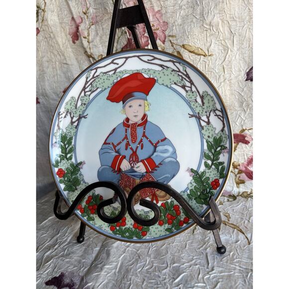 UNICEF Heinrich Collector Plate "Child of Norway" 263 /24,500 - Picture 1 of 6